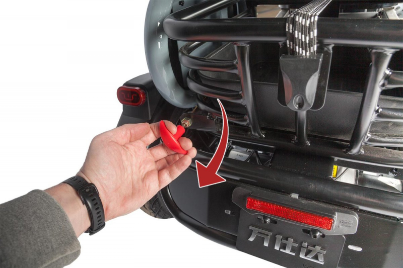 Электротрицикл Wanshida UN MOTO 60V 650Вт черно-синий HV Market