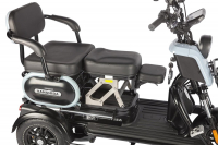 Электротрицикл Wanshida UN MOTO 60V 650Вт черно-синий HV Market