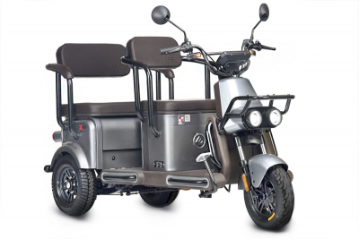 Электротрицикл Wanshida U1-X 60V 800Вт Серый HV Market