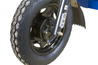 Грузовой электрический трицикл Rutrike D5 1700 гидравлика (60V1200W) Черный матовый HV Market