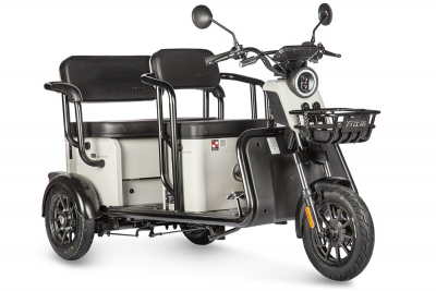 Электротрицикл Wanshida LC300 60V 1000Вт Серый HV Market