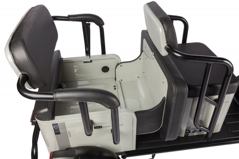 Электротрицикл Wanshida LC300 60V 1000Вт Серый