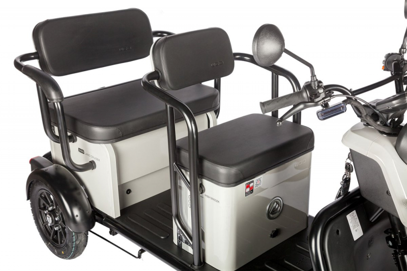 Электротрицикл Wanshida LC300 60V 1000Вт Серый