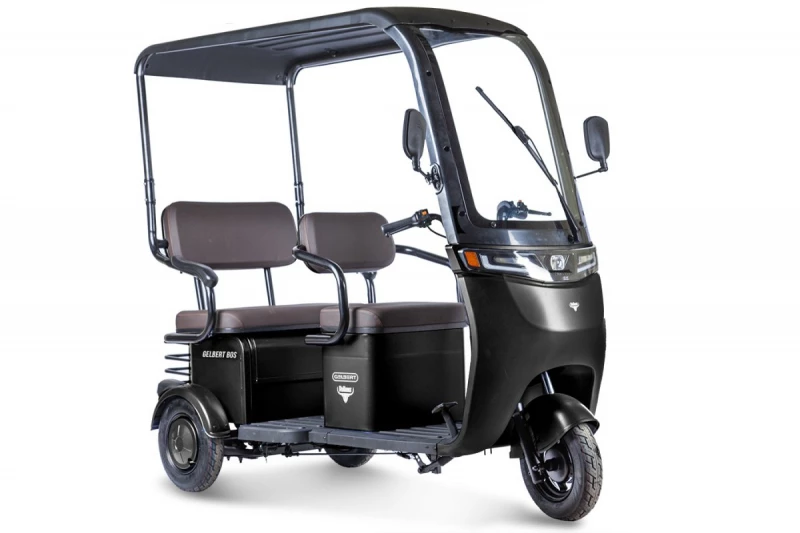 Электротрицикл Rutrike Gelbert Bos 48V/60V 800Вт Черный