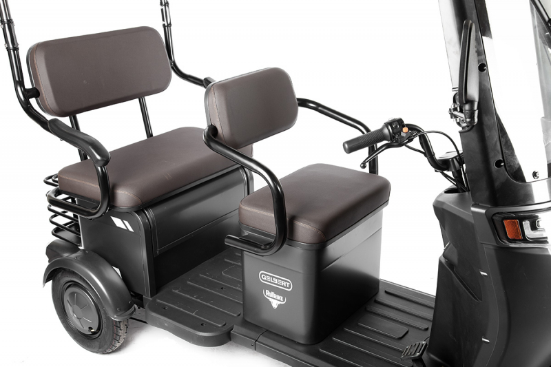 Электротрицикл Rutrike Gelbert Bos 48V/60V 800Вт Черный