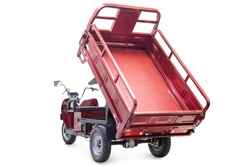 Грузовой электротрицикл Rutrike D4 1800 60V1500W Красный HV Market