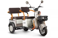 Электротрицикл Rutrike Gelbert Beta 48V/60V 800Вт Бежевый HV Market