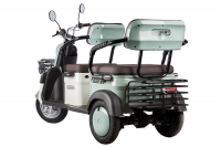 Электротрицикл Rutrike Gelbert Beta 48V/60V 800Вт Бежевый HV Market