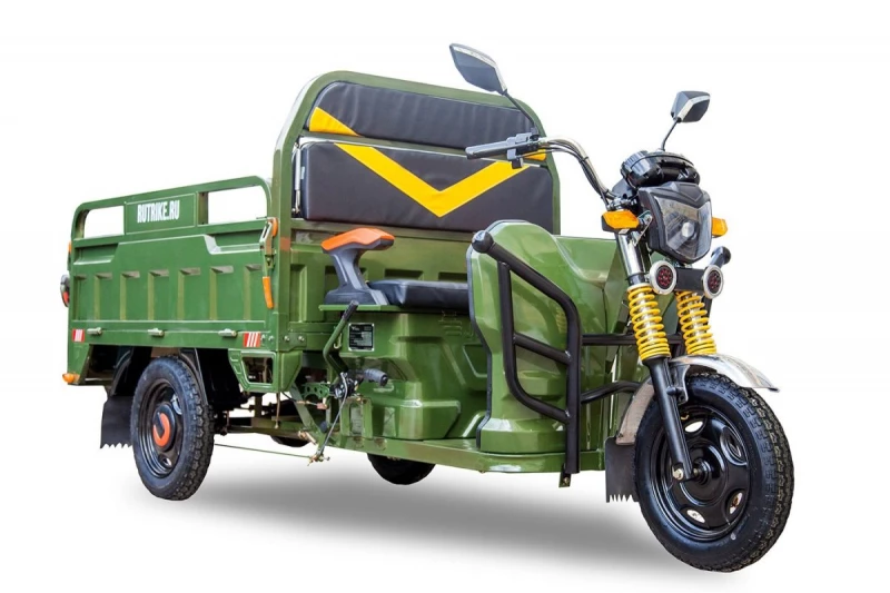 Грузовой электротрицикл Rutrike Дукат 1500 60V1000W Черный матовый