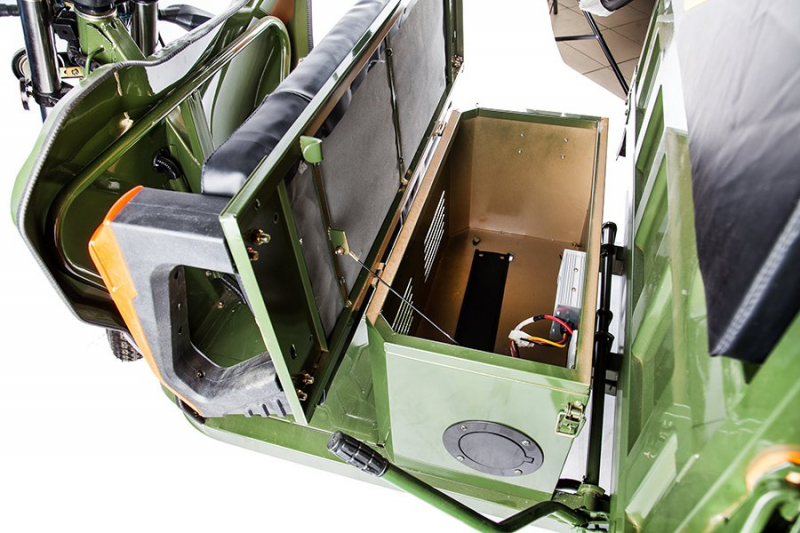 Грузовой электротрицикл Rutrike Дукат 1500 60V1000W Черный матовый