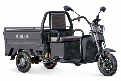 Грузовой электротрицикл Rutrike Амулет 1100 60V650W Черный матовый HV Market
