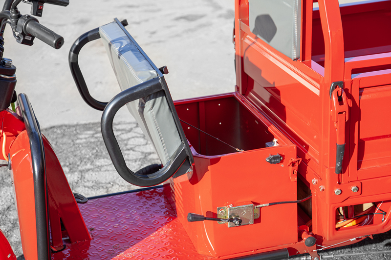 Грузовой электротрицикл Rutrike Амулет 1100 60V650W Черный матовый