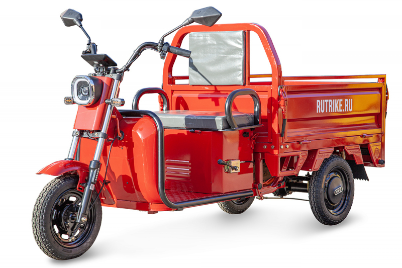Грузовой электротрицикл Rutrike Амулет 1100 60V650W Черный матовый