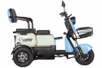 Электротрицикл Rutrike Gelbert Vega 48V/60V 600Вт Голубой HV Market
