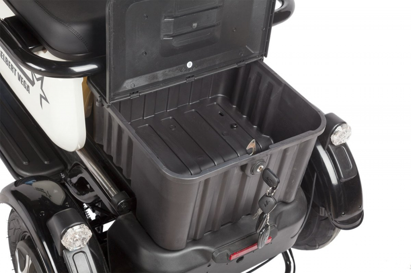 Электротрицикл Rutrike Gelbert Vega 48V/60V 600Вт Голубой