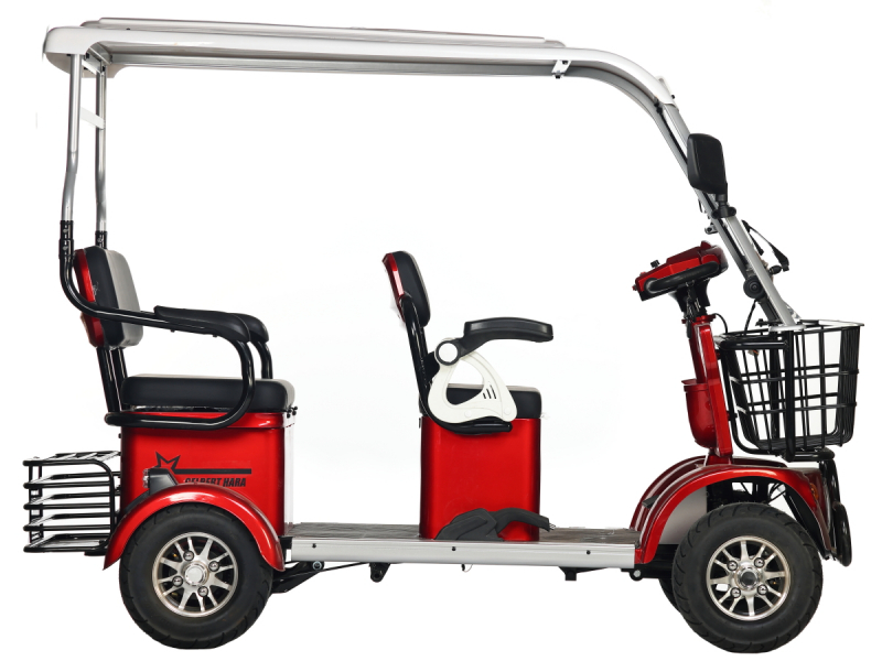 Электротрицикл Rutrike Gelbert Hara 48V/60V 600Вт Красный