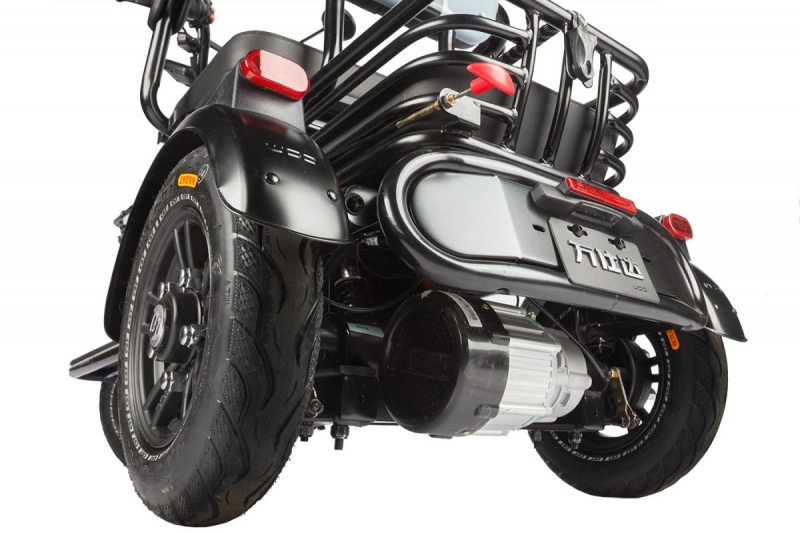 Электротрицикл Wanshida UN MOTO 60V 650Вт Черный