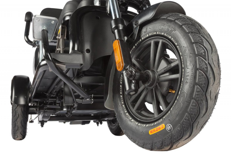 Электротрицикл Wanshida UN MOTO 60V 650Вт Черный