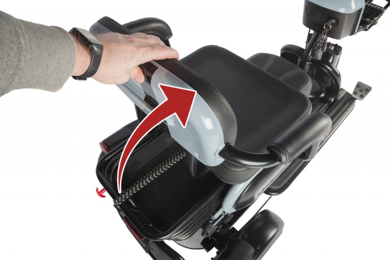 Электротрицикл Wanshida UN MOTO 60V 650Вт Черный