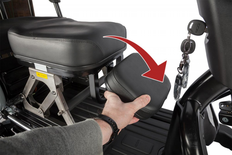 Электротрицикл Wanshida UN MOTO 60V 650Вт Черный