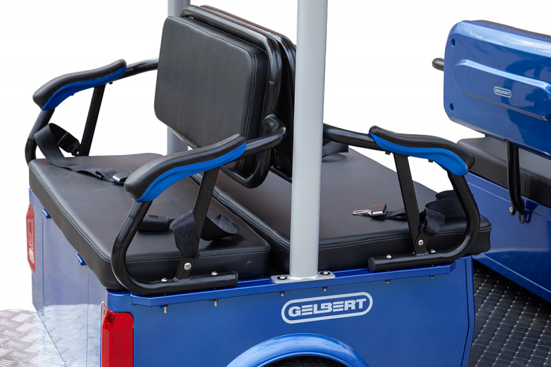 Гольф-кар мини Gelbert Sirma 60V 1200Вт Синий HV Market