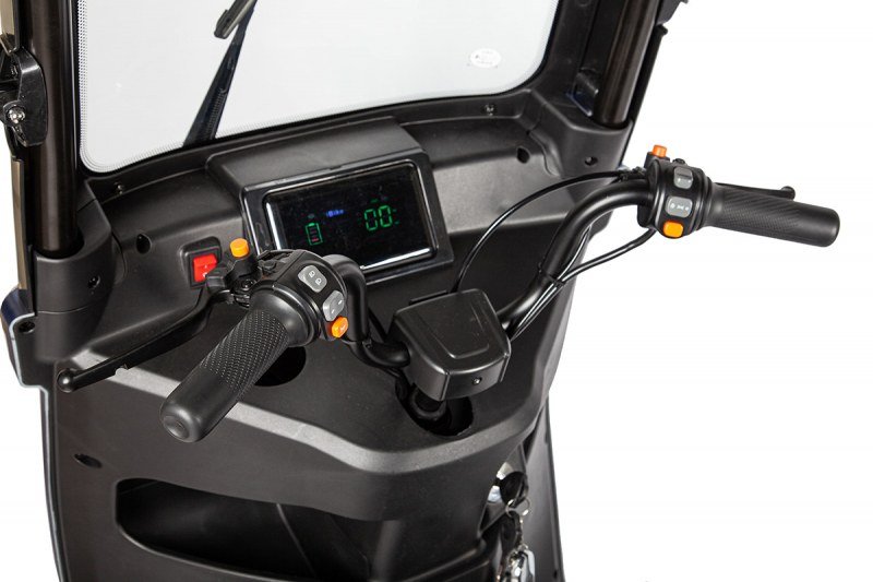 Электротрицикл Rutrike Gelbert Bos 48V/60V 800Вт Синий