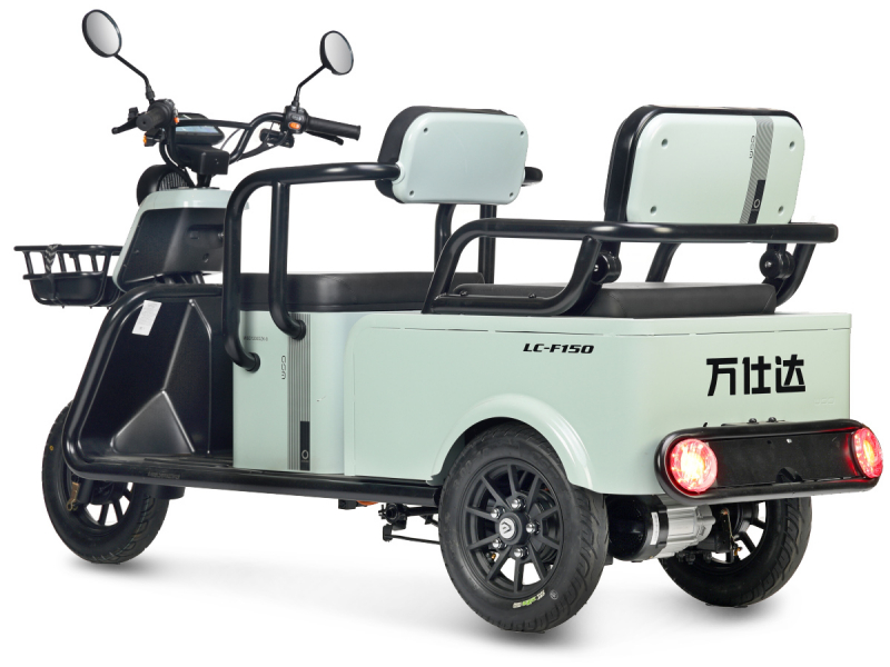 Электротрицикл Wanshida LC-F150 60V 1000Вт Красный HV Market