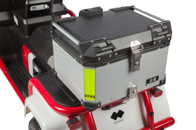 Электротрицикл Wanshida DOUHAO 60V 800Вт черно-серый