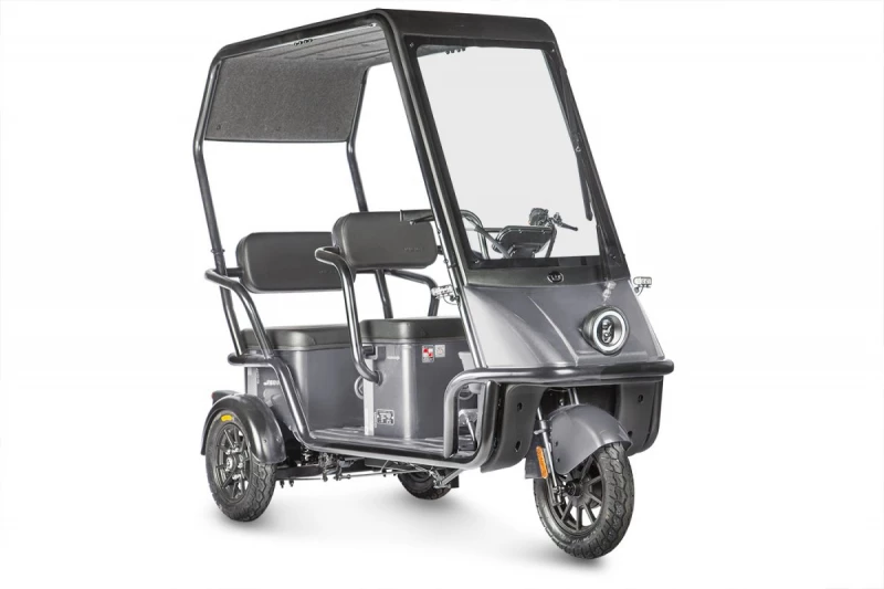 Электротрицикл Wanshida NIPLA 500 60V 1000Вт черно-серый