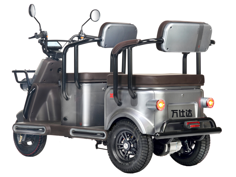 Электротрицикл Wanshida U1-X 60V 800Вт Коричневый