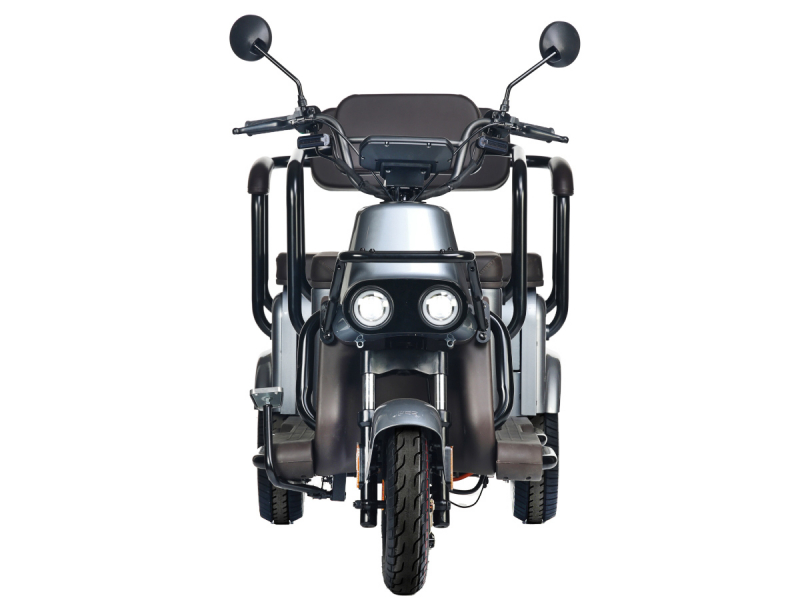 Электротрицикл Wanshida U1-X 60V 800Вт Коричневый