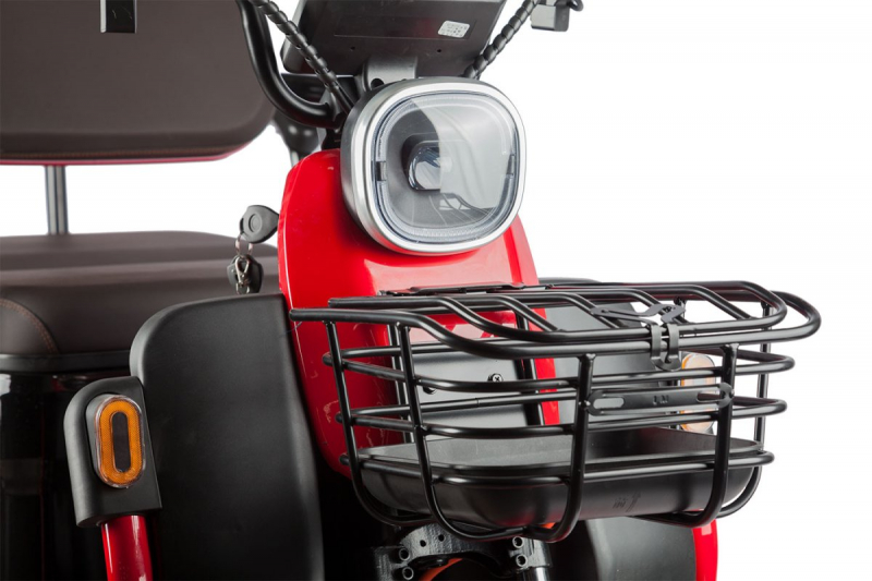 Электротрицикл Rutrike Gelbert Kappa 48V/60V 650Вт Красный HV Market