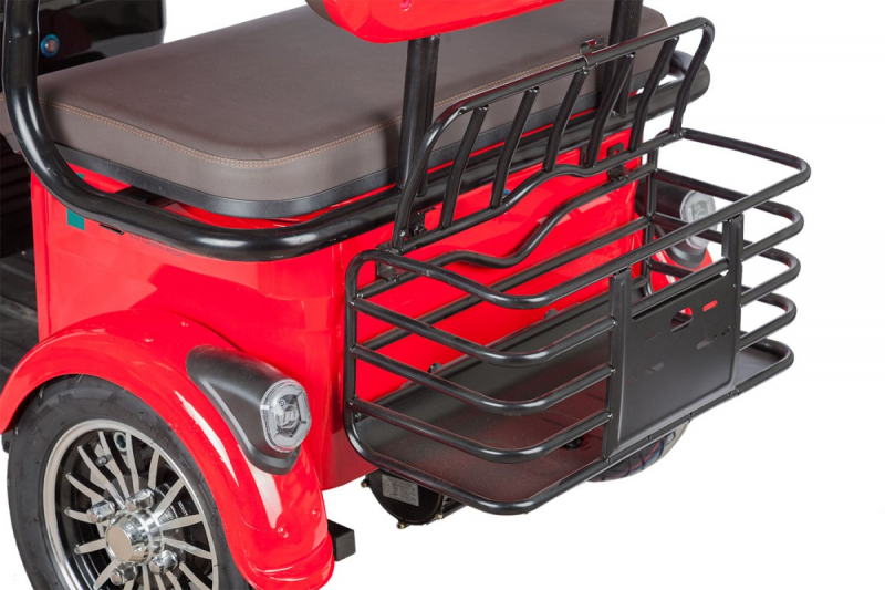 Электротрицикл Rutrike Gelbert Kappa 48V/60V 650Вт Красный HV Market
