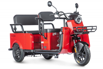 Электротрицикл Wanshida LC-F200 60V 1000Вт Красный HV Market