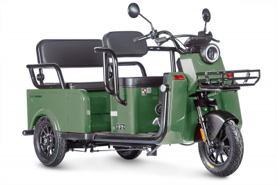 Электротрицикл Wanshida LC-F200 60V 1000Вт Зеленый HV Market