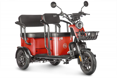 Электротрицикл Wanshida UM+ 60V 1000Вт Красный HV Market