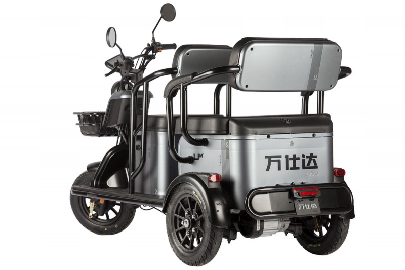 Электротрицикл Wanshida UM+ 60V 1000Вт Красный