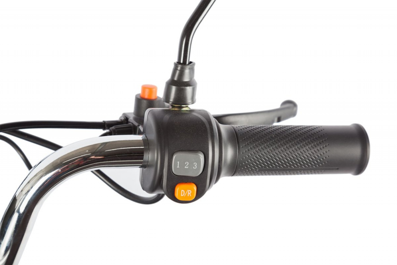 Электротрицикл Rutrike Gelbert Beta 48V/60V 800Вт Сине-белый HV Market