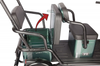 Электротрицикл Wanshida NIPLA 500 60V 1000Вт Черно-красный HV Market