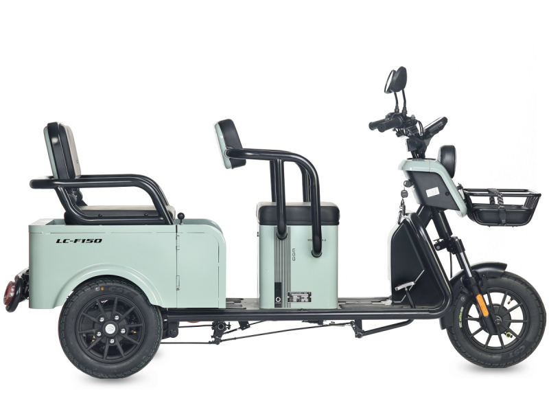 Электротрицикл Wanshida LC-F150 60V 1000Вт Зеленый