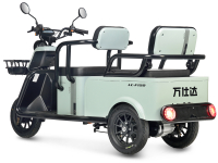 Электротрицикл Wanshida LC-F150 60V 1000Вт Зеленый HV Market