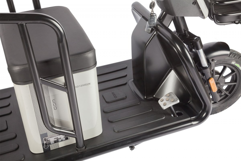 Электротрицикл Wanshida LC300 60V 1000Вт Зеленый HV Market