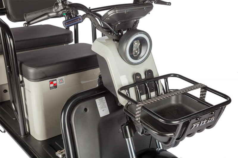 Электротрицикл Wanshida LC300 60V 1000Вт Зеленый HV Market