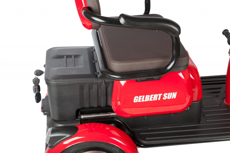 Электротрицикл Rutrike Gelbert Sun 48V/60V 650Вт Фиолетово-белый HV Market