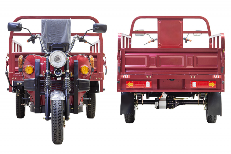 Грузовой электротрицикл Rutrike D4 1800 60V1500W Синий