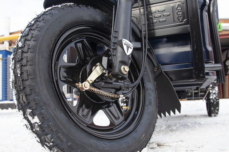 Грузовой электротрицикл Rutrike D4 1800 60V1200W Зеленый