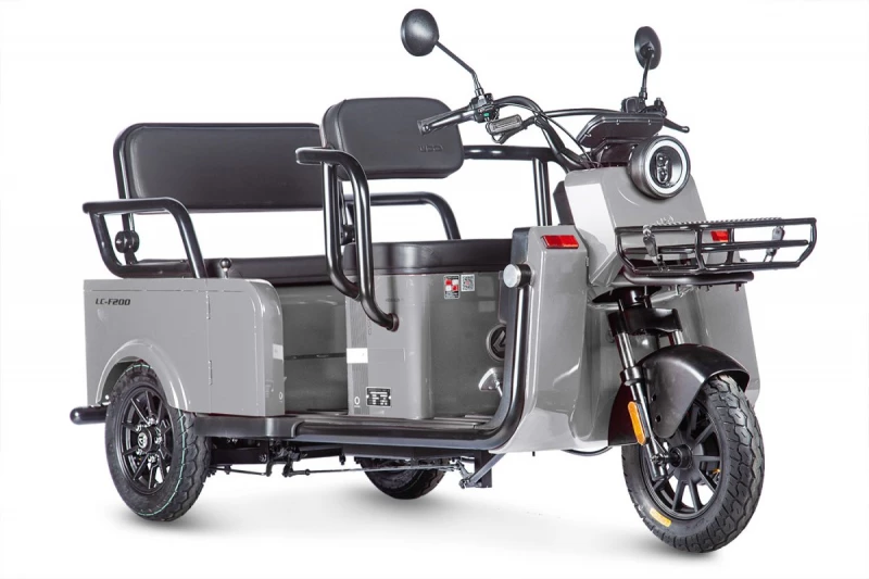 Электротрицикл Wanshida LC-F200 60V 1000Вт Серый