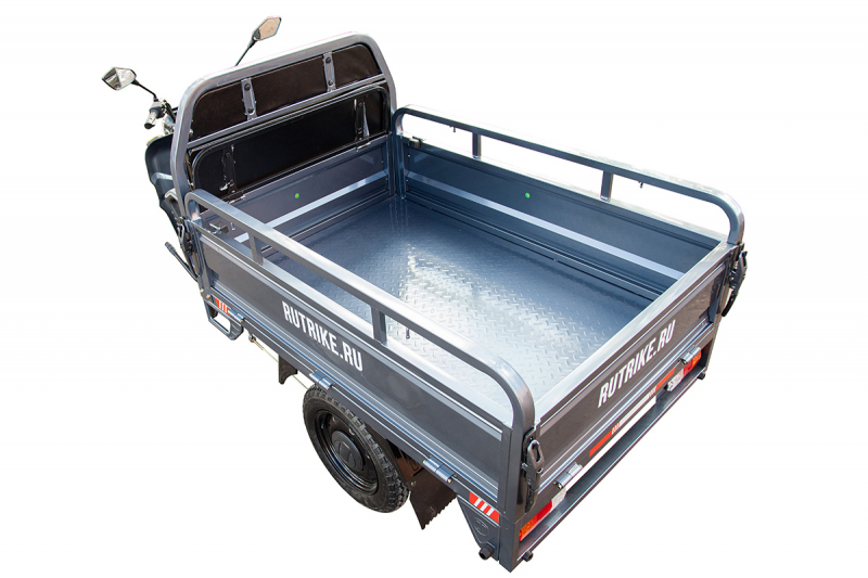 Грузовой электротрицикл Rutrike Мастер 1500 60V1000W Черный матовый HV Market