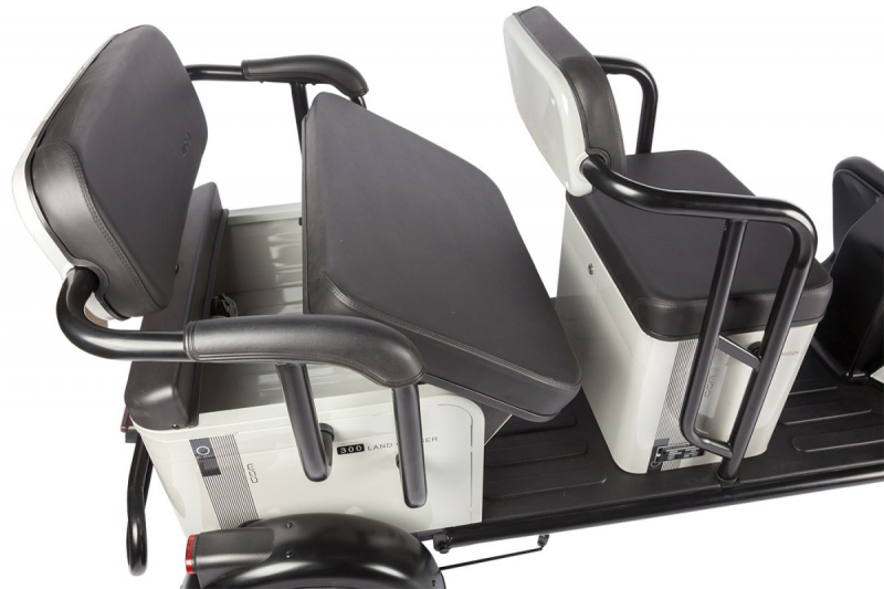 Электротрицикл Wanshida LC300 60V 1000Вт Черный