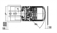 Электрический вилочный погрузчик FE3D16N Duplex mast (Свинц-кислот 560Ач, FFL, В-4000мм) HV Market